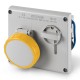 405.1670 SCAME BASE ENCLAV. MEC. 2P+T IP67 16A 4h