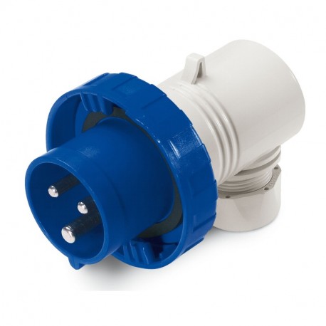 226.3233 SCAME SPINA 90° 2P+T 32A 6H EUREKA