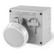 505.M32834 SCAME BASE ENCLAV. MEC. 2P+T IP67 32A 3h