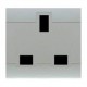 101.6413.G SCAME BASE INGLESA 2P+T 13A 250V AC