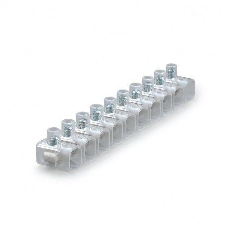 812.372 SCAME BARRETTE DE BORNE 1,5mmq TRANSPARENT