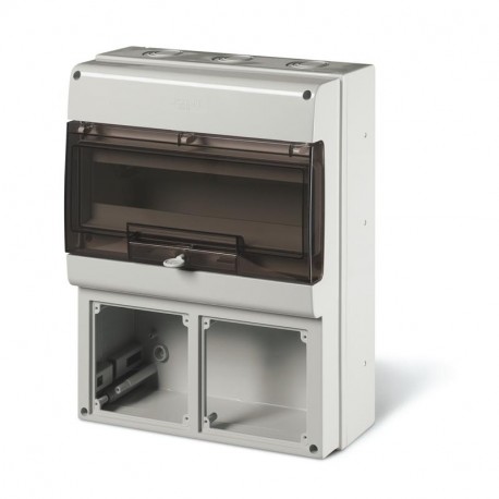 672.4216 SCAME ENCLOSURE WITH 2 OMNIA SERIES CUTOUTS