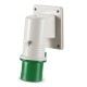 242.32932 SCAME APPLIANCE INLET 2P+E IP44 32A 2h 50V AC