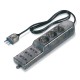 160.231/C-F SCAME 3-STECKDOSE MIT KABEL UND STECKER