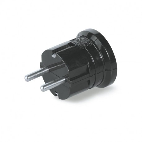 130.2063/N SCAME UNEL-STECKER 2P+E 16A SCHWARZ