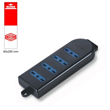 999.10223N SCAME 4 STECKDOSE BLISTER VERPACKT