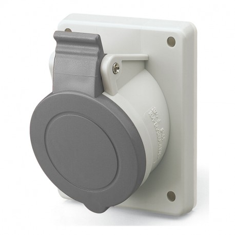 412.16634 SCAME SOCKET OUTLET 2P+E IP44 16A 3h 50-250V