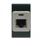 101.6481.51 SCAME DATEN COMMUN.STECKDOSE RJ45 SCHILD. ANTH.