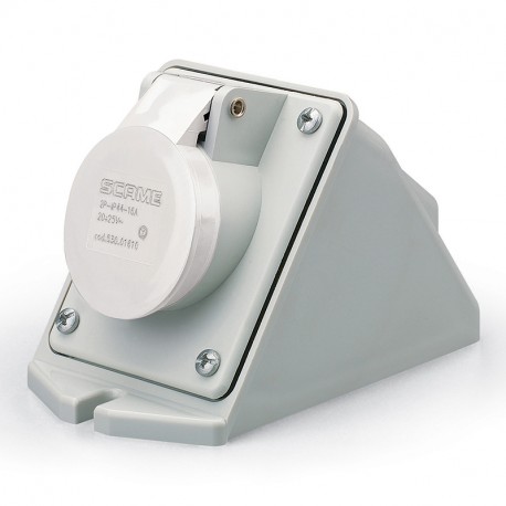530.03211 SCAME BASE 2P IP44 32A 12h 40-50V AC 50Hz 60Hz