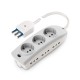 165.30401.R SCAME MULTI-OUTLET SOCKET