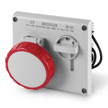 405.16864 SCAME BASE ENCLAV. MEC. 3P+T IP67 16A 3h