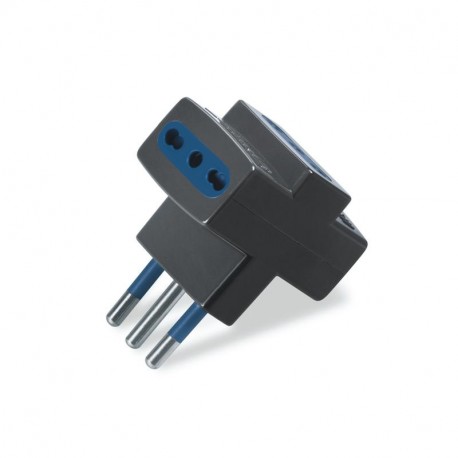 146.550/3-N SCAME ADAPTATEUR TRIPLE 250V max 1.500W