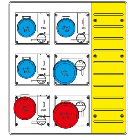 657.6036-062 SCAME DISTRIBUTION ASSEMBLY (ACS)