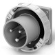 248.32934 SCAME BASE CONECTORA 2P+T IP66/IP67 32A 3h