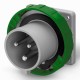 248.32932 SCAME BASE CONECTORA 2P+T IP66/IP67 32A 2h