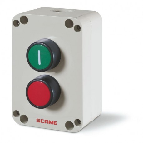 590.PR02A SCAME COMPLETE PUSH BUTTON PANEL IP65