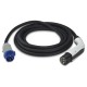 200.CS3A1T21 SCAME CORD SET SPINA 3A 16A 1P PRESA T2 20A 1P
