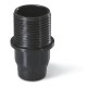 190.2000FCG SCAME PORTALAMPADA E14 F/S CPF NERO