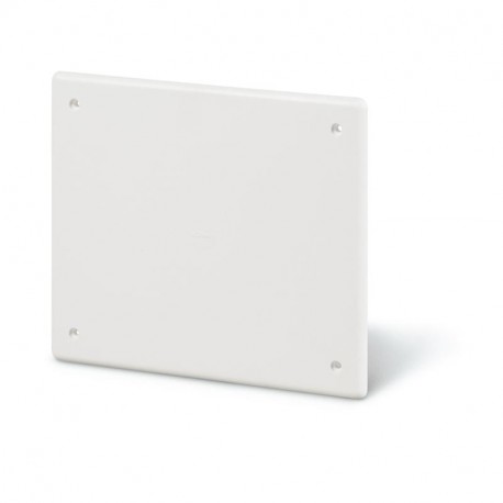 875.4510 SCAME TAPA (SIN TORNILLOS) 92x92mm BLANCO