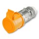 311.1640.TR SCAME PRISE MOBILE 2P+T IP44 16A 4h 100-130V