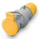 313.1640-SF SCAME PROLONGADOR 2P+T IP44 16A 4h 100-130V AC