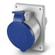 413.1663-SF SCAME TOMADA DE EMBUTIR 2P+T IP44 16A 6h