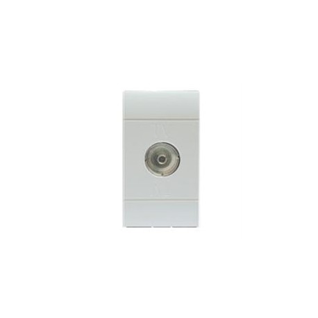 101.6433.B SCAME COAX/SAT/CAT.F OUTLET DIRECT WHITE
