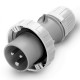 218.16338 SCAME PLUG 2P+E IP66/IP67 16A 8h 250V