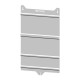 579.0021 SCAME PLAQUE MODULAIRE 2x16/32A + 1x63A GRIS