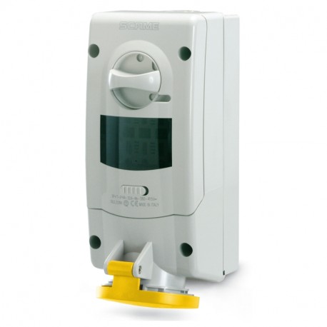 562.1672 SCAME PRESA ADVANCE 2 3P+T 16A 4h IP44 C/FUS