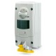 562.1670 SCAME INTERLOCKED SOCKET 2P+E IP44 16A 4h