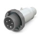 216.32376 SCAME AÉREA PLUG 3P + N + T 32A IP67 7h