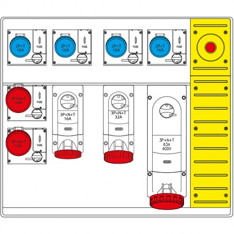 658.6859-043 SCAME CUADRO DE OBRA