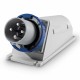 245.6394 SCAME BASE CONECTORA 2P+T IP67 63A 9h 380-415V