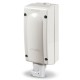 566.2421 SCAME INTERLOCKED SOCKET 2P IP44 16A 12h