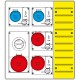 657.5035-038 SCAME Mbox3 s/porta pr.OMNIA c/fus+63A morset.