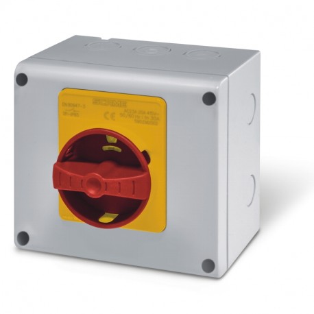 590.EM2003 SCAME INT. DE MANOEUVRE 20A 3P 135x125x85mm