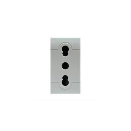 101.6403.G SCAME SOCKET ITAL.ST.2P+E 16A BIVALENT GREY