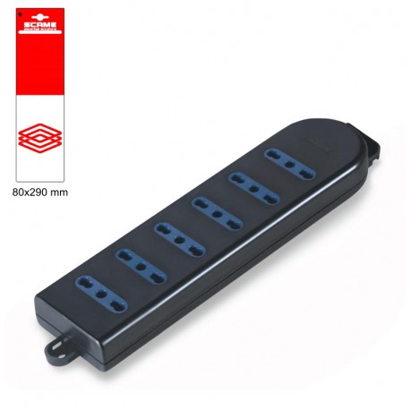 999.10225N SCAME PRESA SESTUPLA 2P+T POLIVALEN