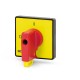 590.YM48R1 SCAME SWITCH FRONT OPER. 48 RED/YELLOW PAN.MTG