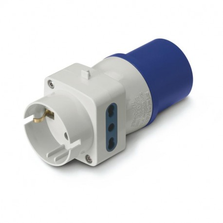610.390 SCAME ADATTATORE IEC309 A 2 USCITE
