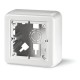 876.PA6040G SCAME BOX FOR SWITCHES OR SOCKET 60MM GREY