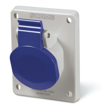200.03263 SCAME TOMA 2P+T IP44 32A 200-250V AC