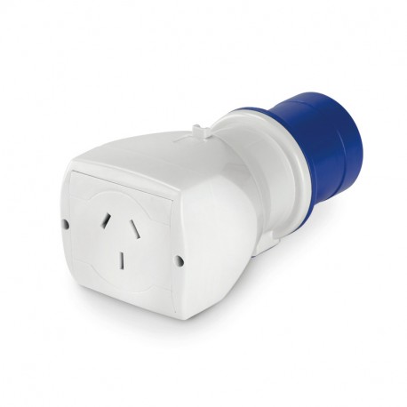 610.367 SCAME ADAPTADOR SIMPLE 2P+T IP20 16A 6h 250V