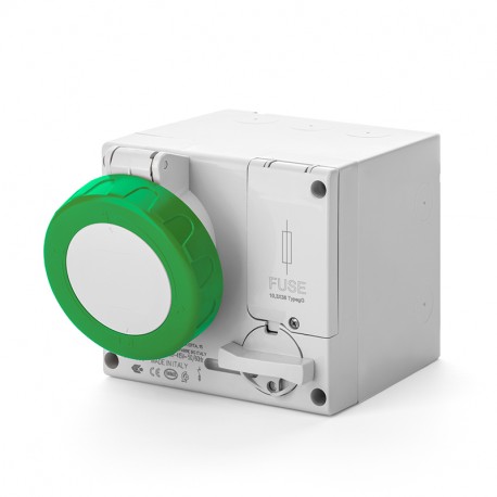 506.16872 SCAME BASE ENCLAV. MEC. 3P+N+T IP67 16A 2h