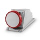 515.M6357 SCAME BASE 3P+N+T IP67 63A 6h 346-415V AC 50Hz