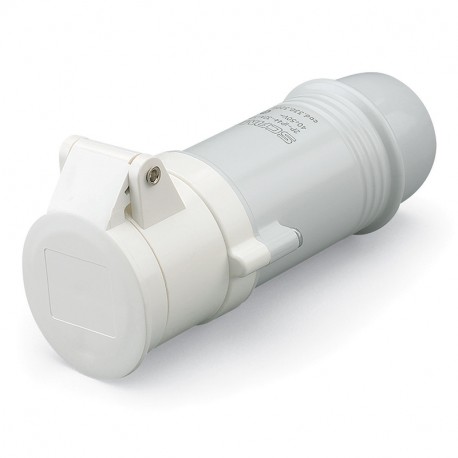 330.1606 SCAME PRISE MOBILE 2P IP44 16A 12h 40-50V 50Hz