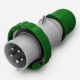 218.16372 SCAME PLUG 3P+N+E IP66/IP67 16A 2h 50V AC