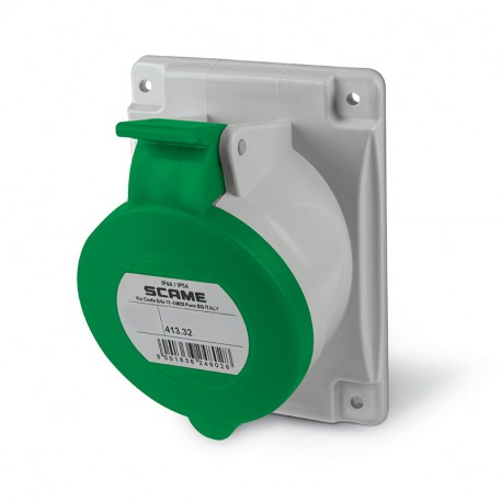 413.32661 SCAME STECKDOSE 3P+E IP44 32A 10h 50V AC