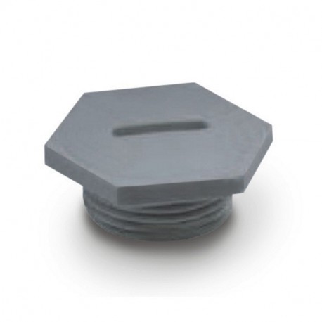 805.EX5820 SCAME TAPON ROSCADO M20X1,5 IP66/IP68 GRIS